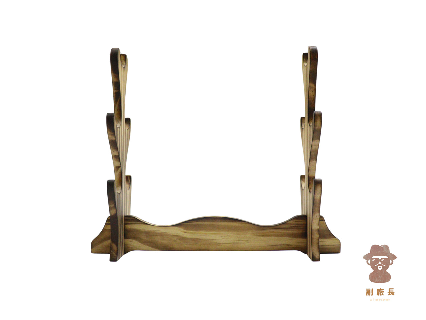 松木 五層刀架(空間最大化)